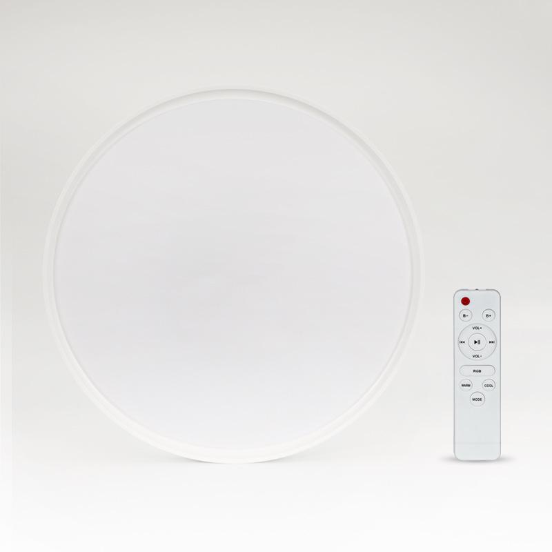 Bluetooth LED Smart Lamp: Modern Three-Proof Graffiti Ceiling Light for Bedroom, Living Room, or Balcony.