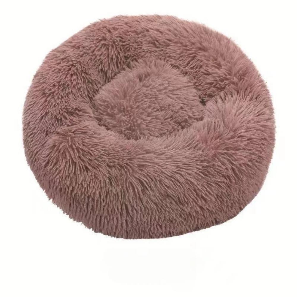 Kreatives Haustier Tiefschlaf Atmungsaktiv Hohe Elastizität Hunde Nest Katzen Nest Langplüsch Runder Stil Langplüsch Weiches Hunde Nest Katzen Nest