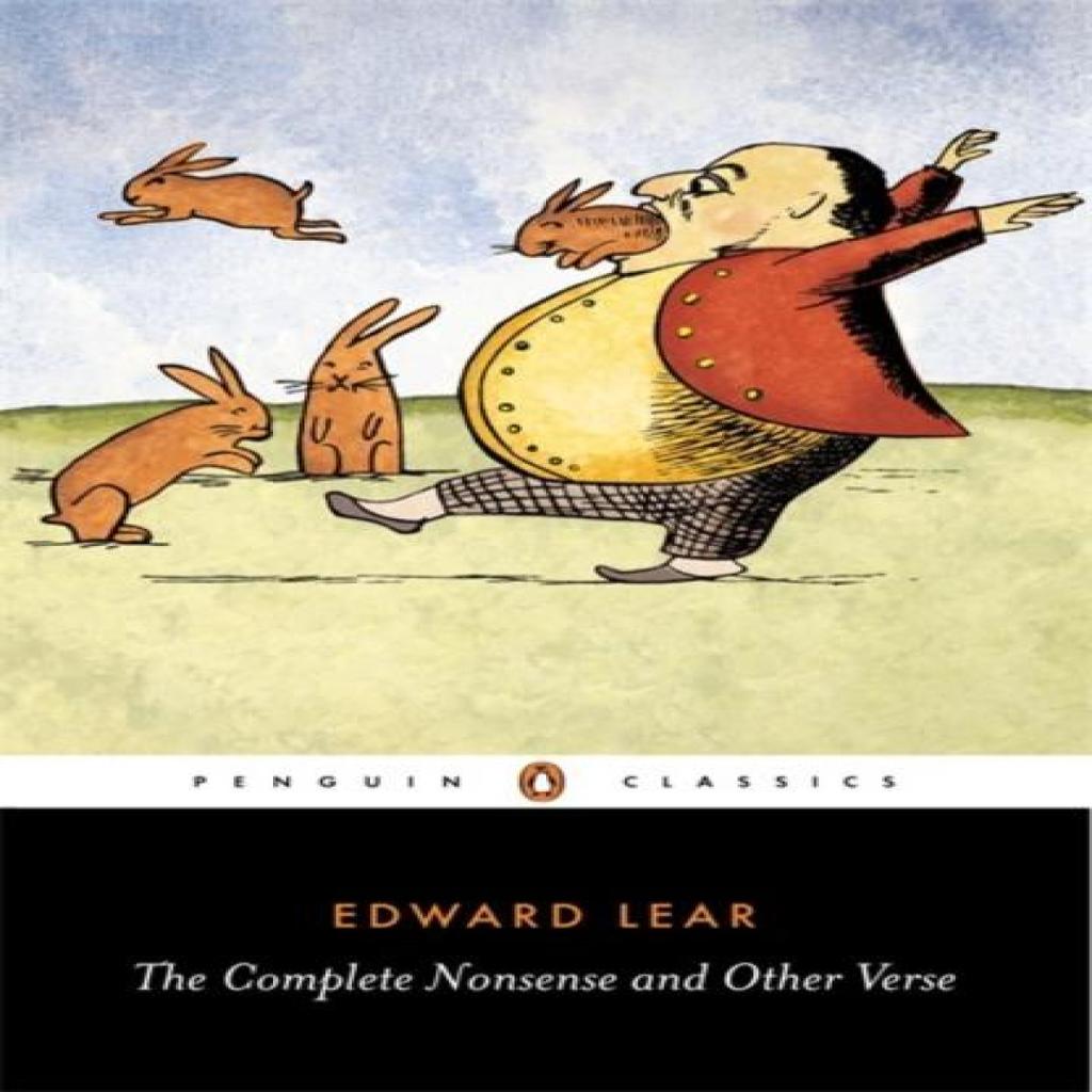 The Complete Nonsense and Other Verse by Edward Lear Paperback Book 9780140424652