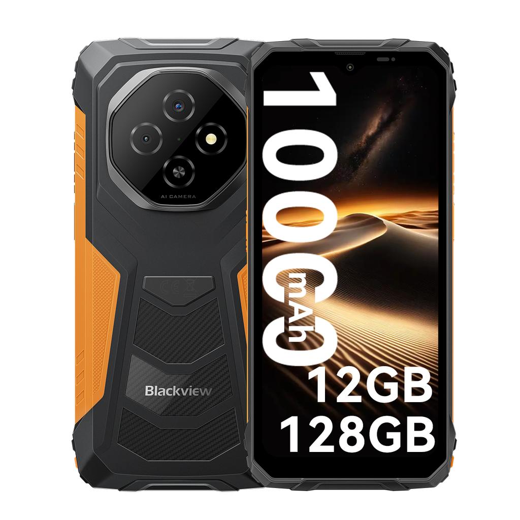 Blackview FORT 1 5G 4/6GB 128/256GB Android 15 Rugged Smartphone 6.56 Inch 90HZ  Mobile Phone 11000mAh