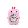 Funny Desktop Mute Clock Animal Pattern Small Desk Clock Creative Student Alarm Clock  Children's