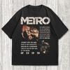 Maglietta Metro 2039, Merch Videogioco Horror, Maglietta Videogioco Sparatutto