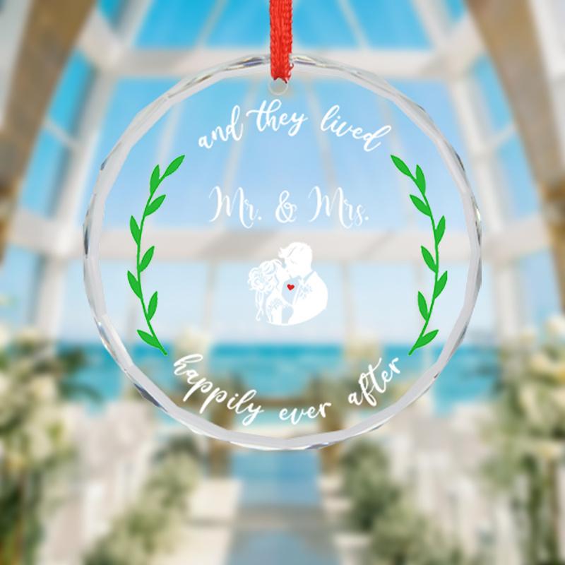 1 Stück/2 Stück Hochzeitsgeschenke für Paare Frischvermählte Glas, Verheirateter Schmuck Herr und Frau Geschenk für frisch verheiratete Paare, Brautpartygeschenke für die Braut