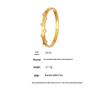 18K Gold-Plated Geometric Zirconia Water Drop Bracelet