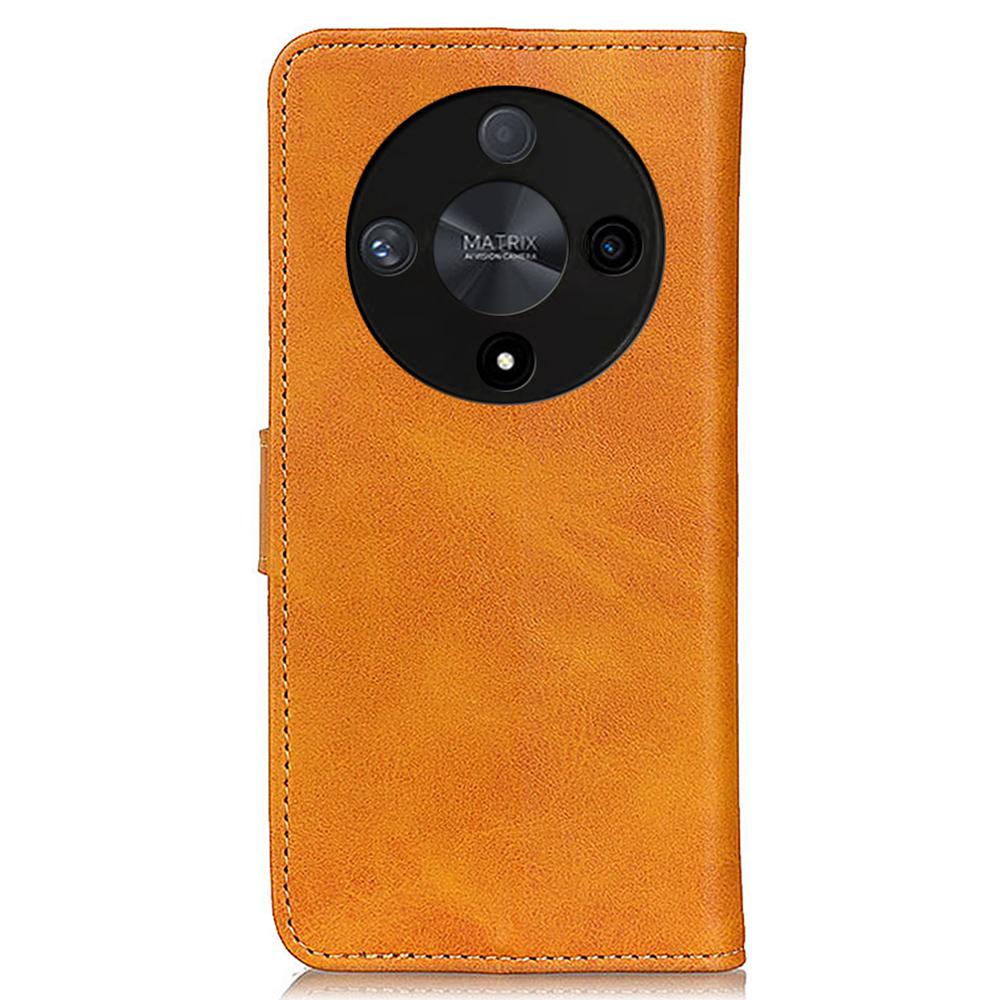 For Honor X9b 5G/Magic6 Lite 5G Case Cowhide Texture PU Leather Phone Cover