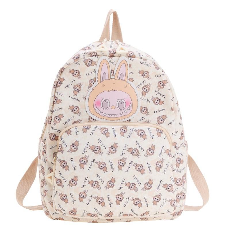 Kindergarten Student Schoolbag Cute Cartoon Foreign Style Printing Boys And Girls Backpack Large Capacity Children'S Backpack
