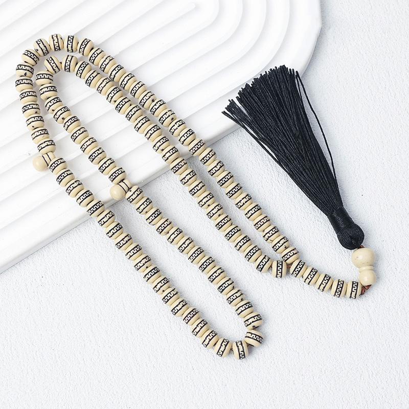 99-Bead 6x8mm Tasbih Islamic Prayer Beads