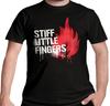 Official Stiff Little Fingers T Shirt Graffiti Logo Black New S M L XL XXL