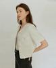 Unnout Summer Tweed Jacket - Light Beige