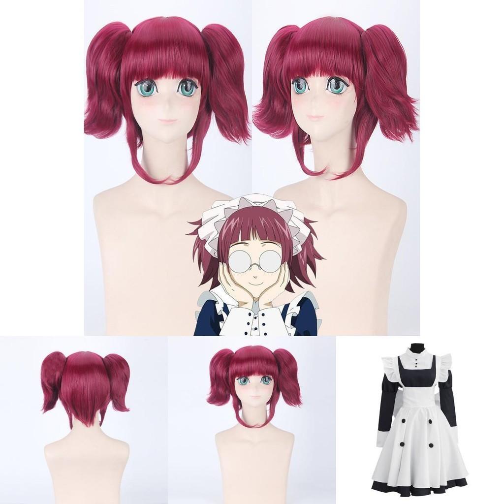 Exquisite Black Butler Mey Rin Cosplay Costume Dress With Beautiful Apron Design