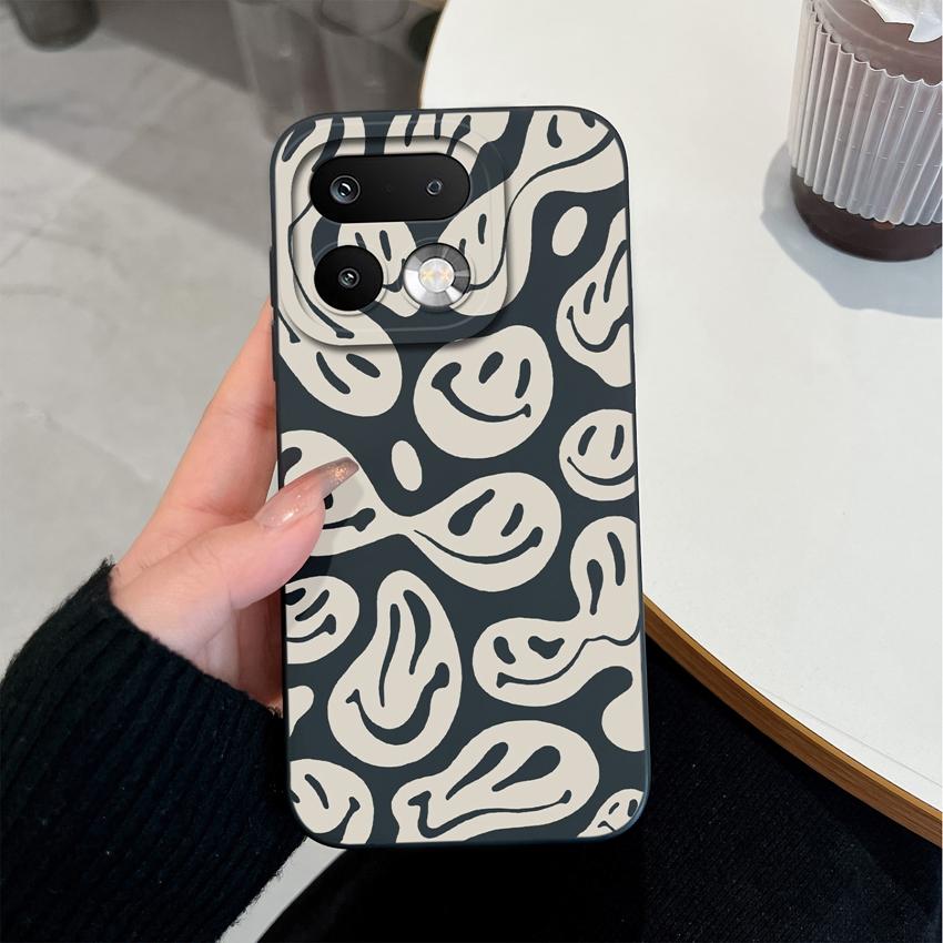 For Oppo Realme 16 14 15 Pro Plus C85 Pro P3 Lite Reno15 Pro OPPO A77 A78 A95 A93 A72 A73 Phone Covers Fashion Labels Soft Smooth Liquid Silicone Case