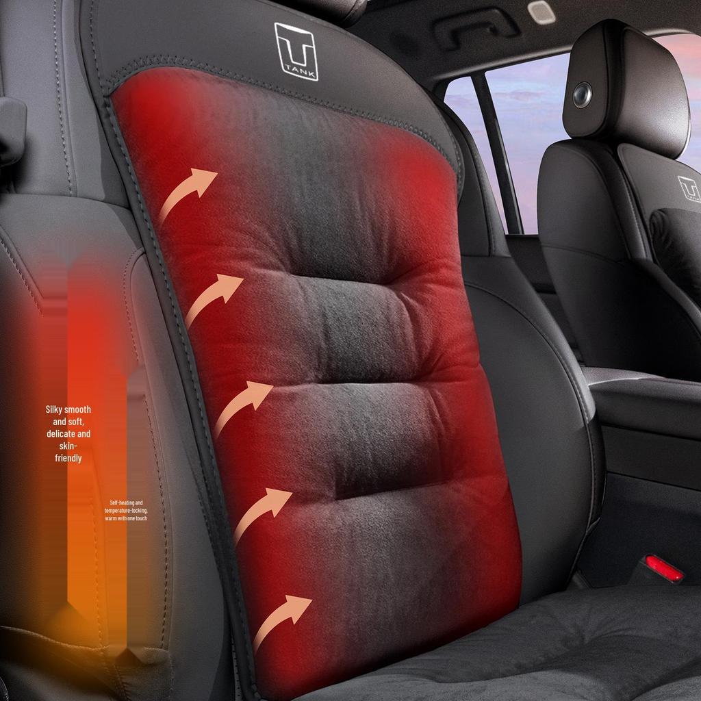 Winter Flannel Warm Car Seat Cushions for Tank Cars - Sizes 300/400/500/700