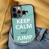 Keep Calm and Ride On Love Pony Horses Soft Phone Case for iPhone 17 Air 16e Pro Max 15 Pro 13 14 Plus 11 12 MagSafe Magnetic
