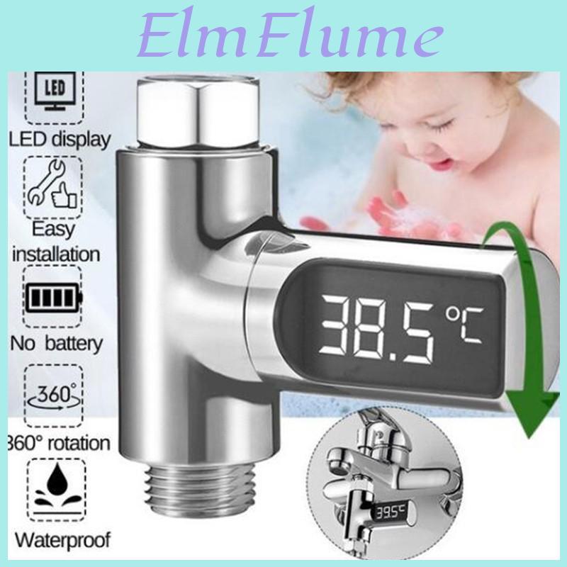 Flow Water Led Faucet Display Shower Thermometer Temperture Meter Monitor Kitchen Bathroom Smart Home Baby Care