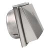 Wall Ceiling Air Vent Air Outlet Waterproof Vents Cap 125 150mm 304 Steel