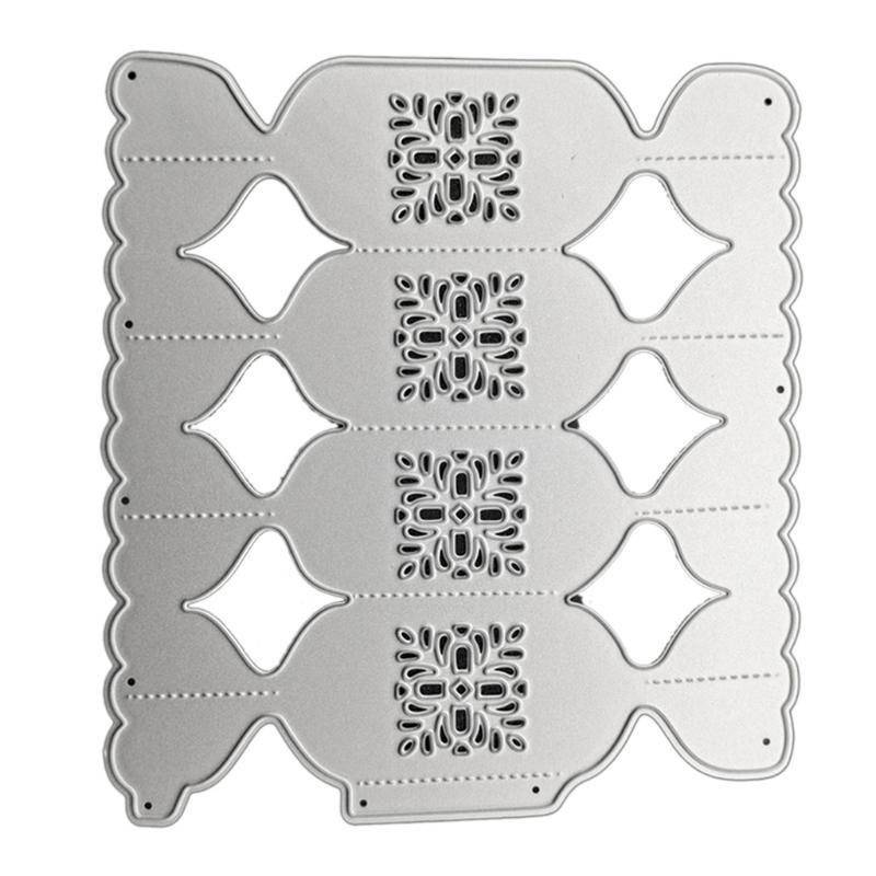 

Candy Gift Package Box 3D Embossing Metal Cutting Dies Stencil DIY Scrapbooking Album Paper Template Mold Decor China Mainland