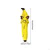 Resin Banana Statue Modern Fruit Sculpture for Office Patio TV Cabinet single eye