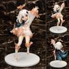 6pcs Genshin Impact Paimon Ganyu Ver Girl Anime Figure Hard Pvc Action Anime Model Toys Collection Dolls Gifts