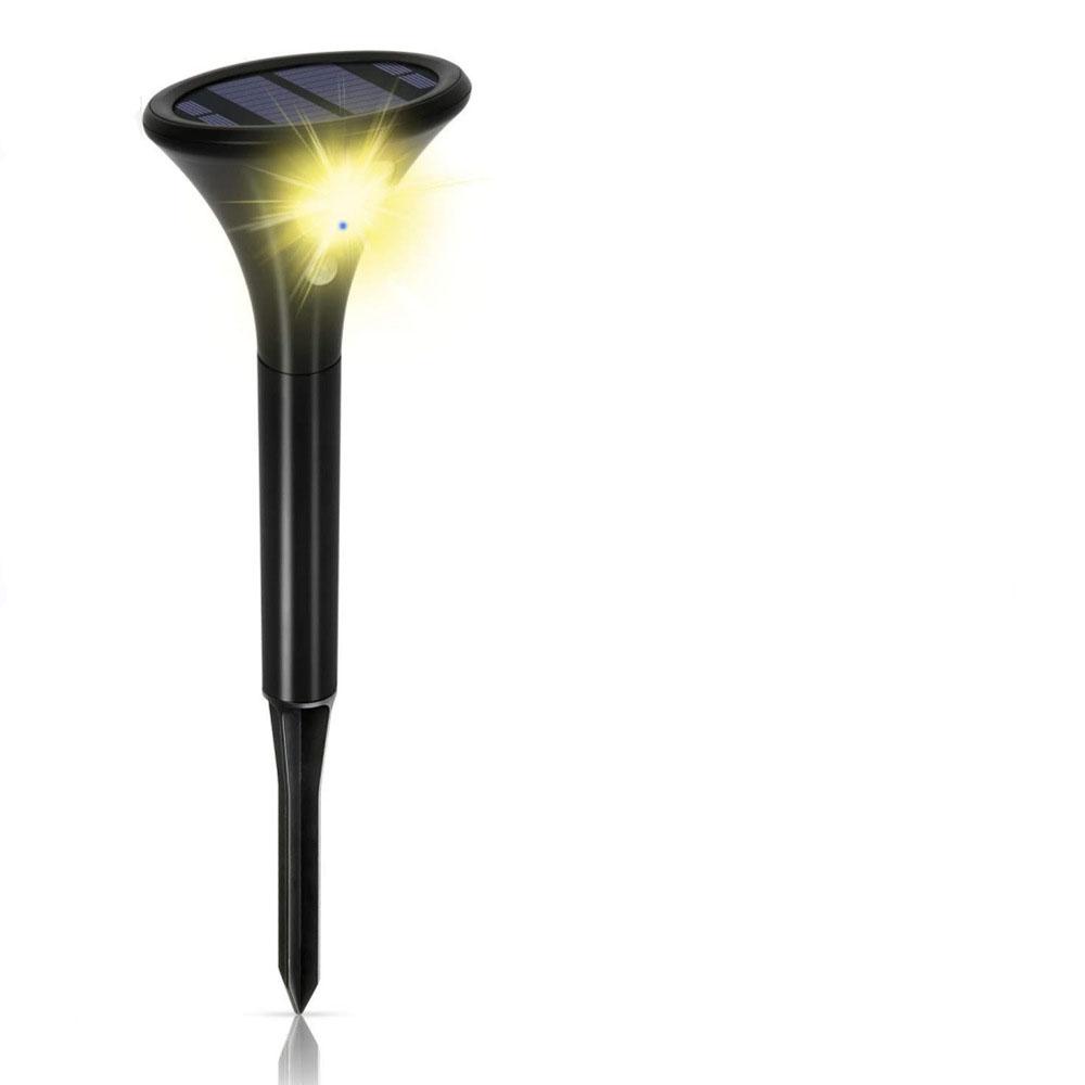 

Солнечный свет для дорожек, светодиодный садовый светильник на солнечных батареях, 2 режима, макс. 120 ч, водонепроницаемый солнечный датчик, лампа для улицы, для двора, патио 2PCS теплый белый