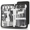 32pcs Stainless Steel Nail Clippers Kit with Storage Case Pedicure Kit Nail Grooming Kit  Home