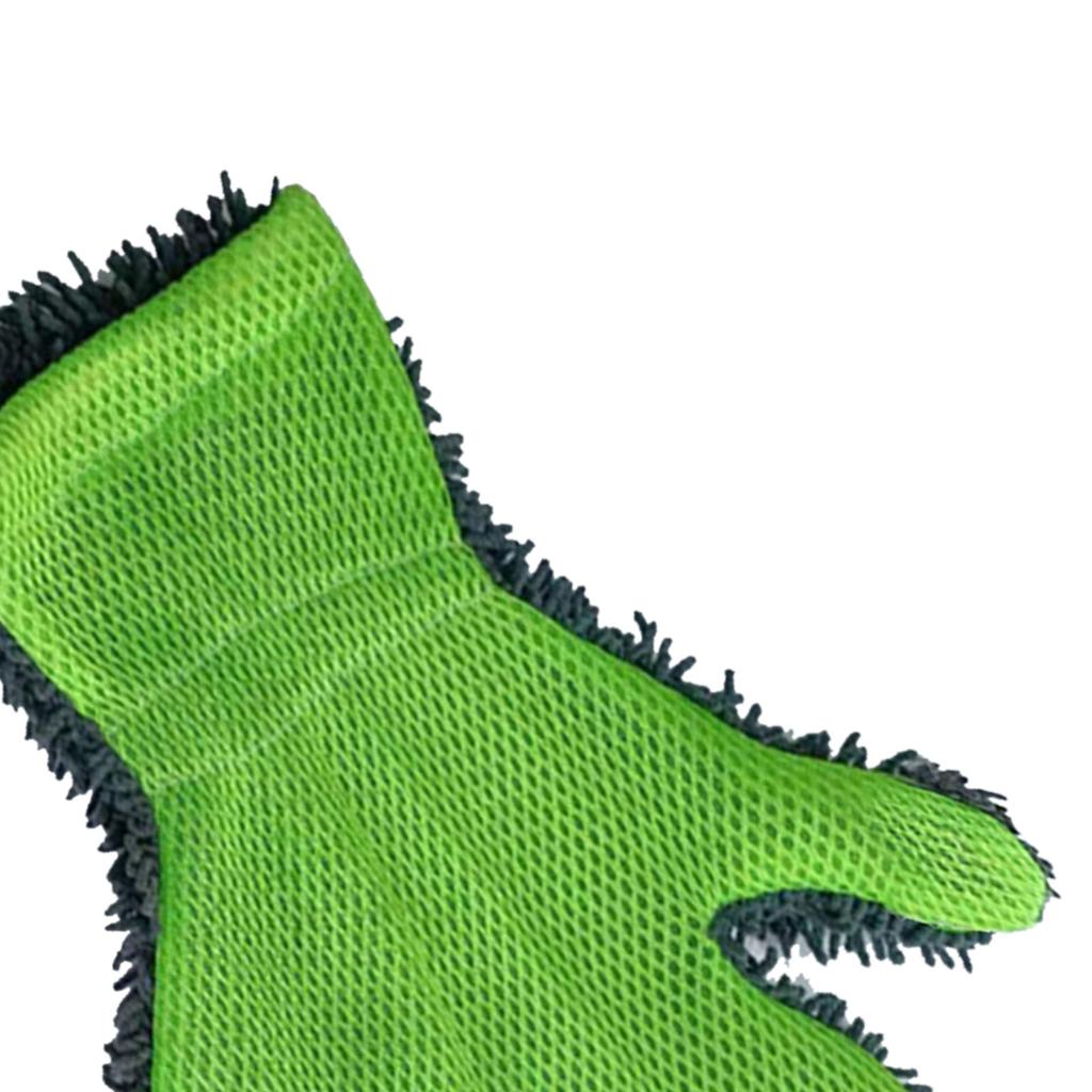Car Cleaning Gloves Microfiber Multifunctional Five Finger Washing Mitts for Interior and Exterior Cleaning
