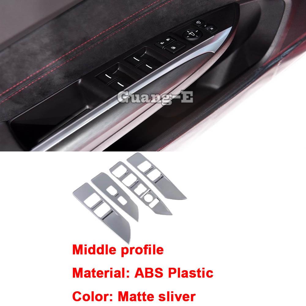 For Acura TLX 2018    ABS Seat Switch Cover Amrest Handle Outlet Vent Reading Light Frame Gear Trim Accessories