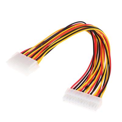 30 cm ATX 24-poliger Stecker auf 24-polige Buchse Netzteil-Verlängerungskabel