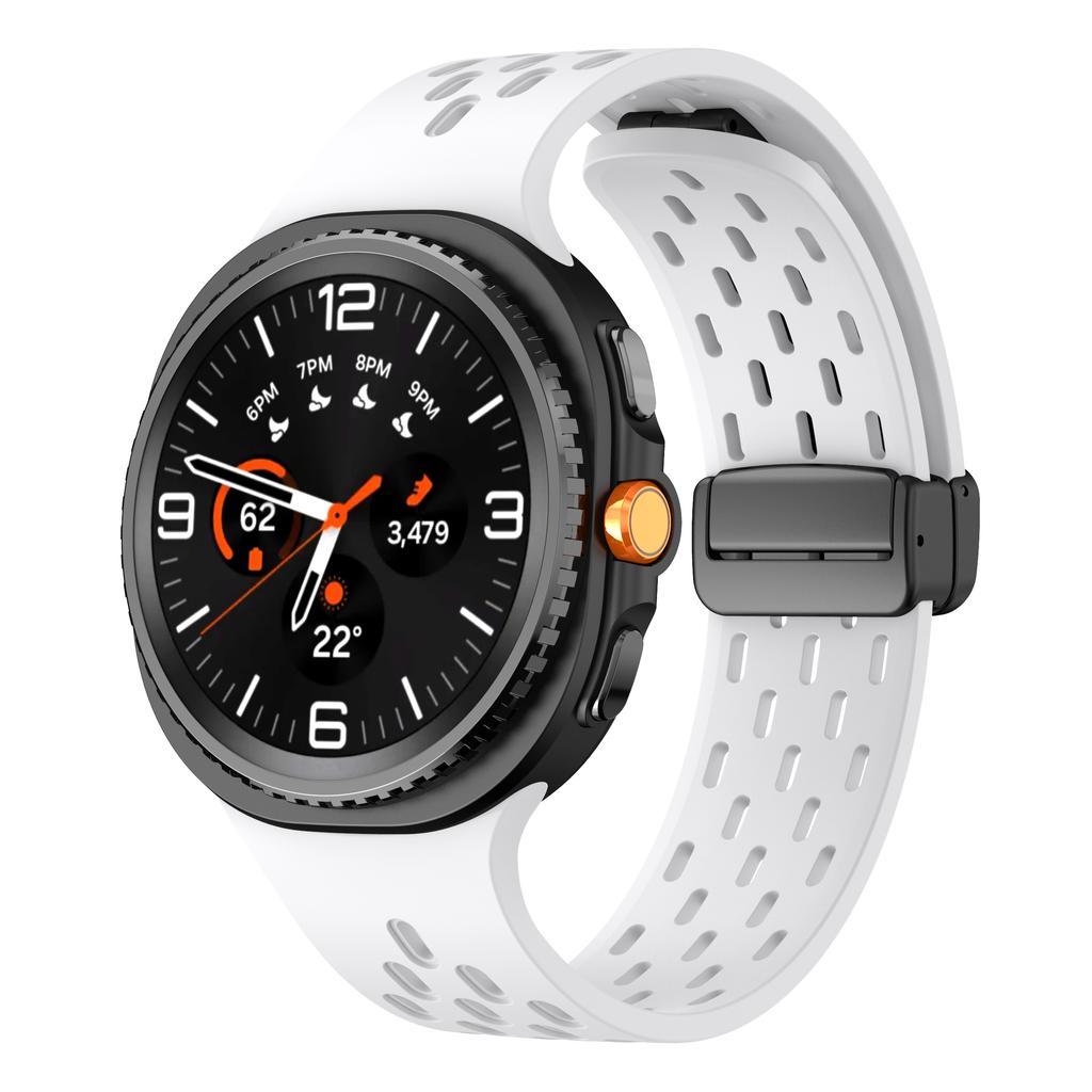 Magnetic Buckle Strap for Samsung Galaxy Watch 8 Classic 8 44mm 46mm Silicone Band for Galaxy Watch 8 44mm 40mm Accessories