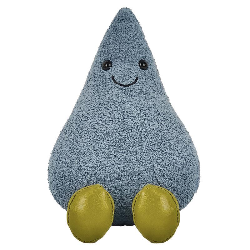 Spring and Summer New Products UK JC Fun Happy Raindrop Doll Doll Small Water Drop Soothing Plush Toy Accompanying Doll