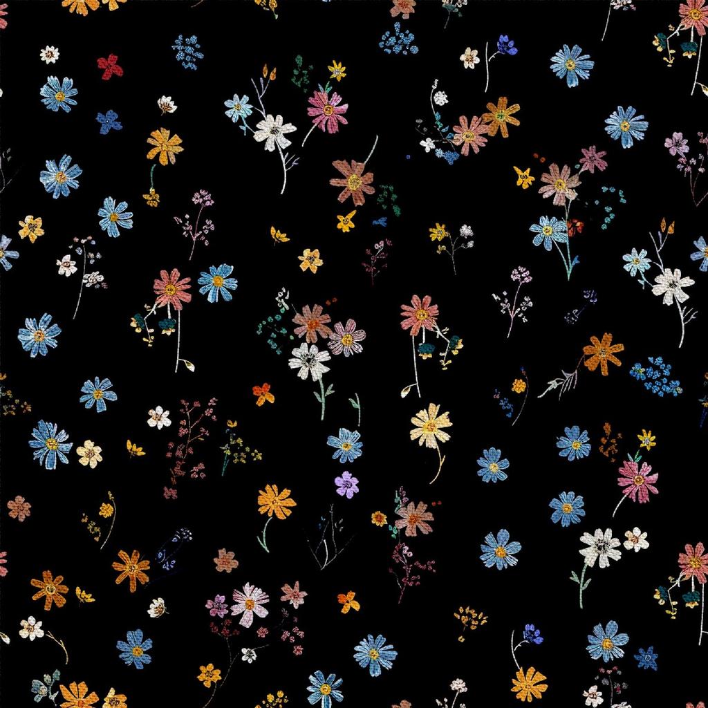 Outdoor Dekostoffe Oxford - Motiv Blumen I Dx5225