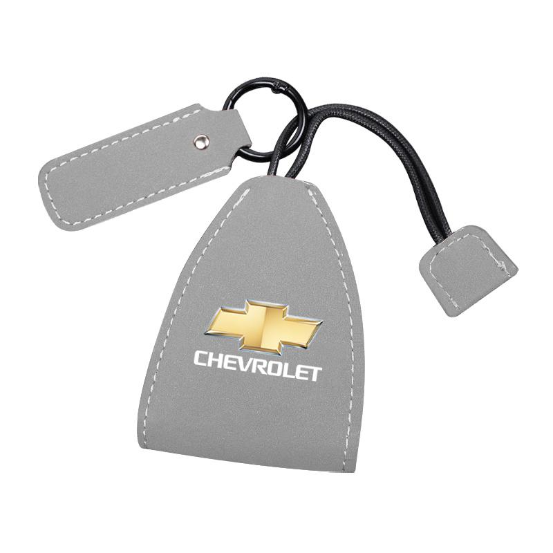 Suede Leather Car Smart Key Case Cover Keychain Shell Holder Protector Accessory For Chevrolet Spark Captiva Cruze Tracker Epica