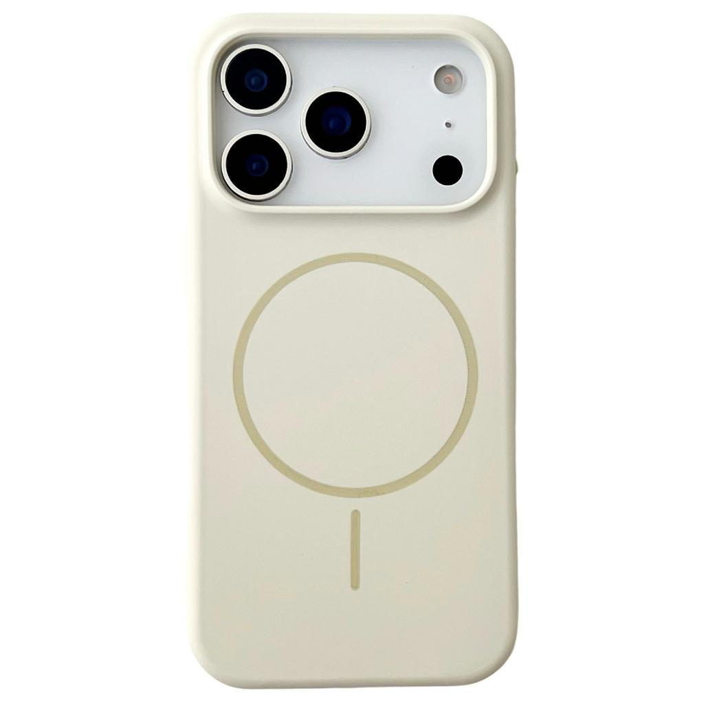 For iPhone 17 Pro Case Compatible with MagSafe Liquid Silicone Anti-Drop Phone Cover