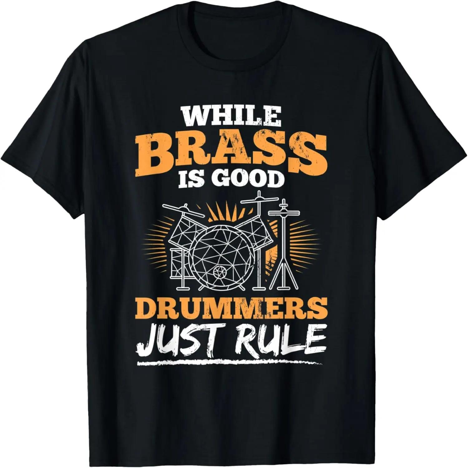 Drummer Funny Did You Touch My Drum Set Percussion Drums T-Shirt S
