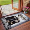Crystal Velvet Rug Soft Non Slip Indoor Floor Mat Home DecorThe Addams Family