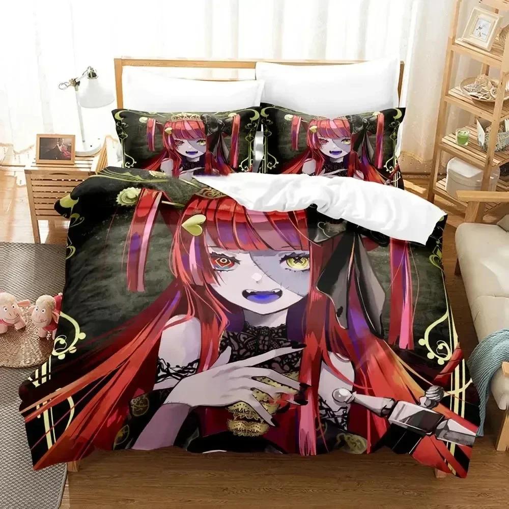 Comforter 3D Print Kawaii Kureiji Ollie Zombie Idol Comfortable Duvet Bedding Set Bedroom Decoration Home Textile