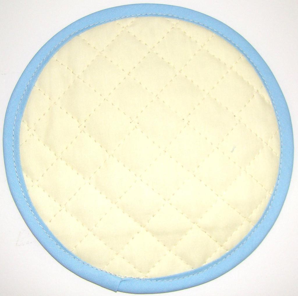 Santens Tea Cozy S & Pot Mat Set, Rossini Blue (Made with Belgian Waffle Cloth)