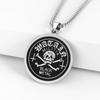 Titanium Steel Skull Necklace Pendant Accessories Hip Hop Men's Premium Style