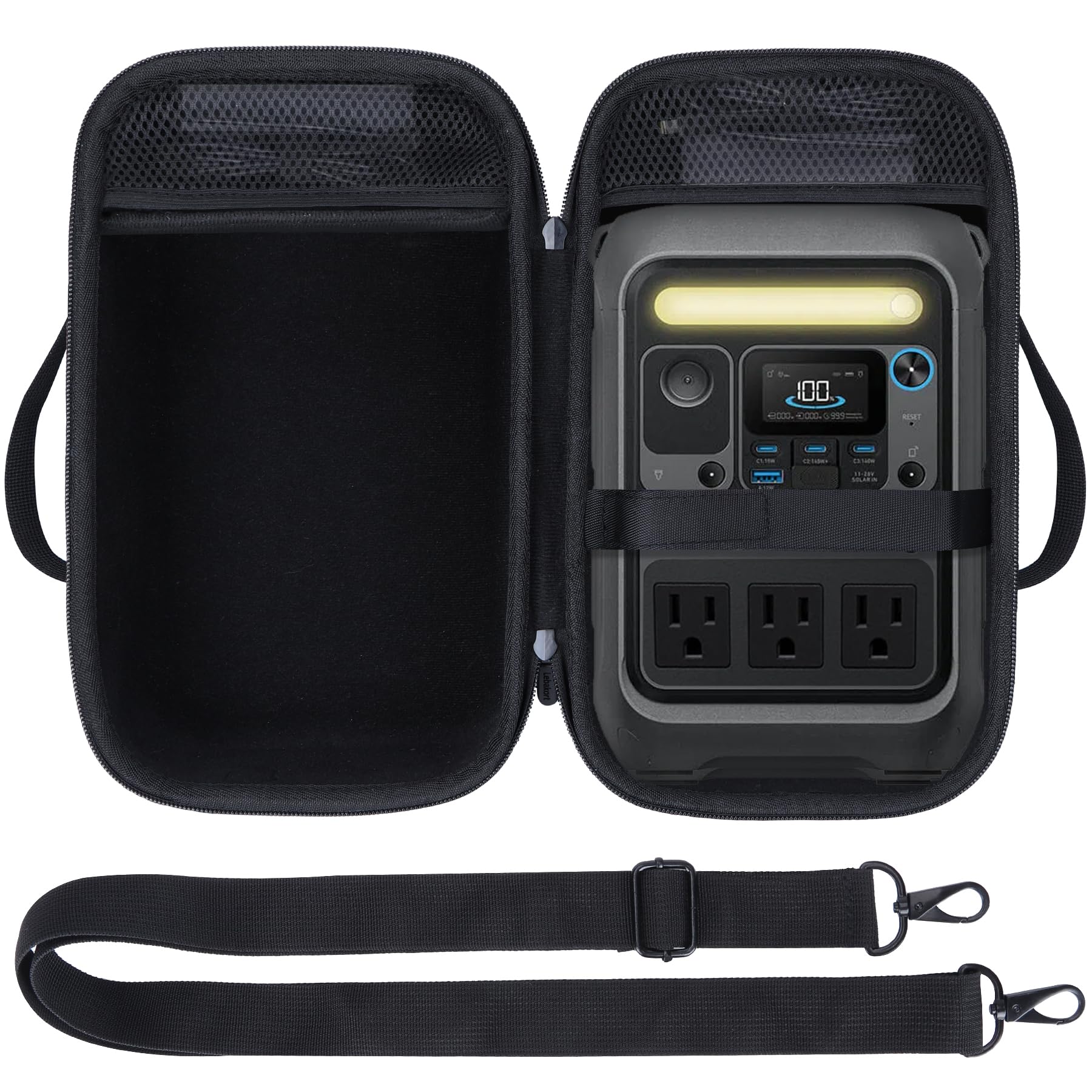 

Портативная электростанция Anker Solix C300, аккумулятор 288 Вт·ч, совместима с чехлом для хранения Lebakort (Только случай)