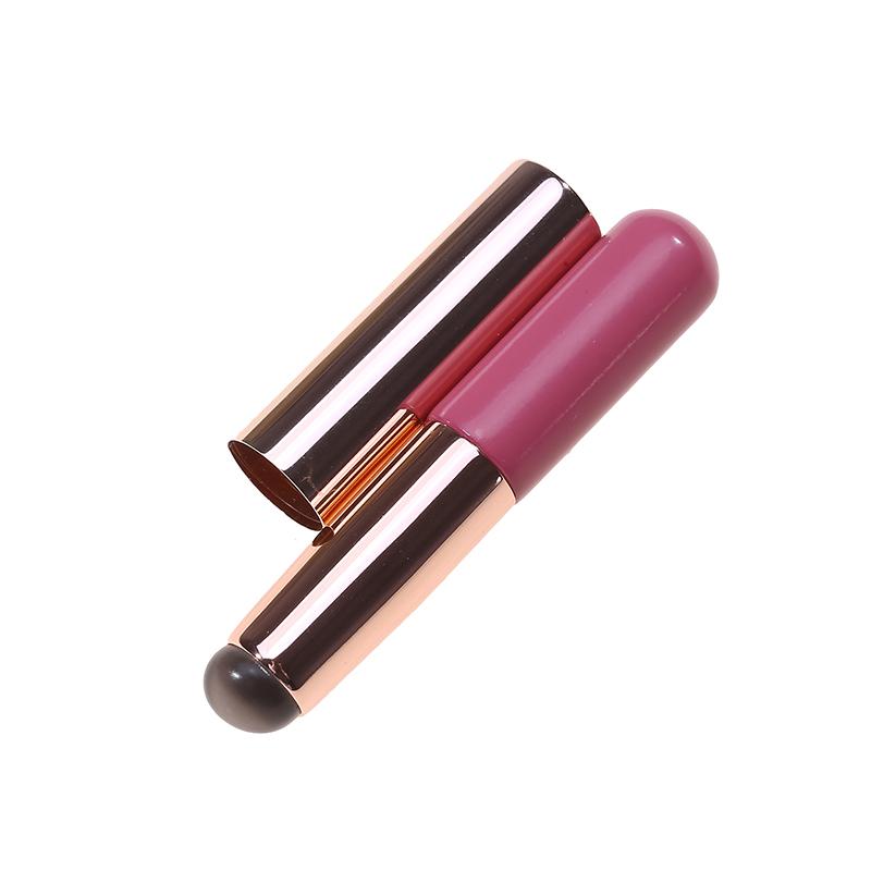 Silikon Runder weicher Lippenpinsel Lippenstift Anwendung Wischpinsel Mädchen Kosmetische Werkzeuge Make-Up Pinsel