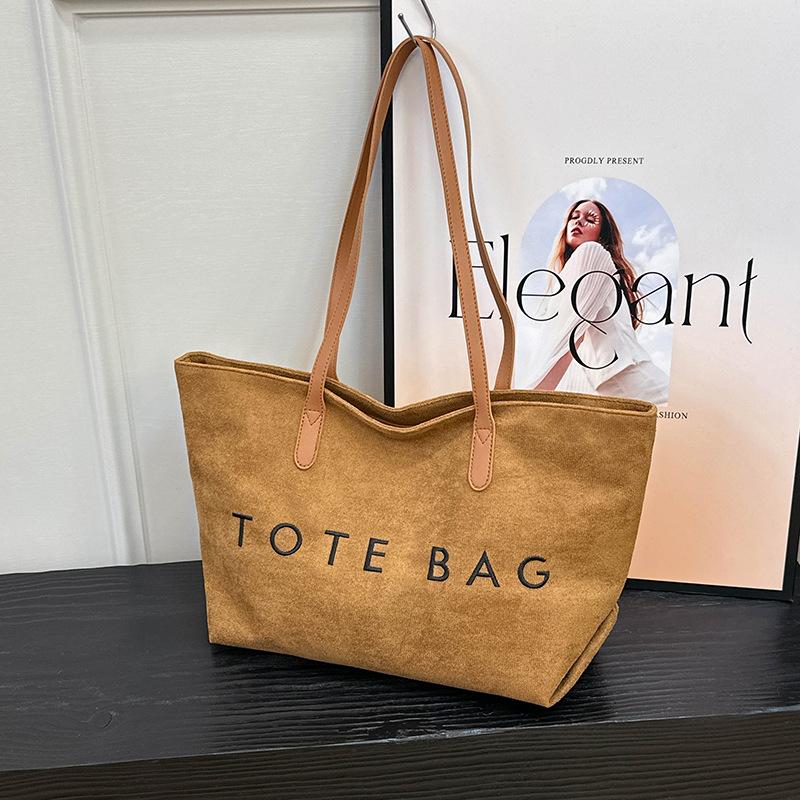 Large Capacity Tote Bag 2025 Autumn/Winter New Commuter Single Shoulder Underarm Bag Premium Texture Tote Bag