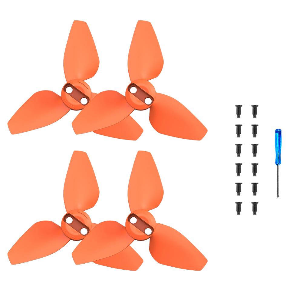 2 Pairs Propellers for DJI Neo Color Paddle Lightweight Drone Propeller Blade Kit Drone Wing Blade for DJI Neo Drone Accessories