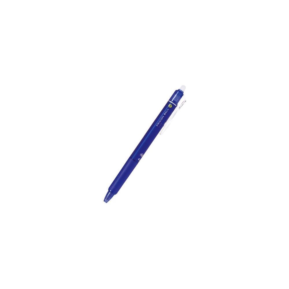 Pilot Friction Ball Knock 05 Blue Ink Pens Pack of 10 Fine Point Writing Instruments
