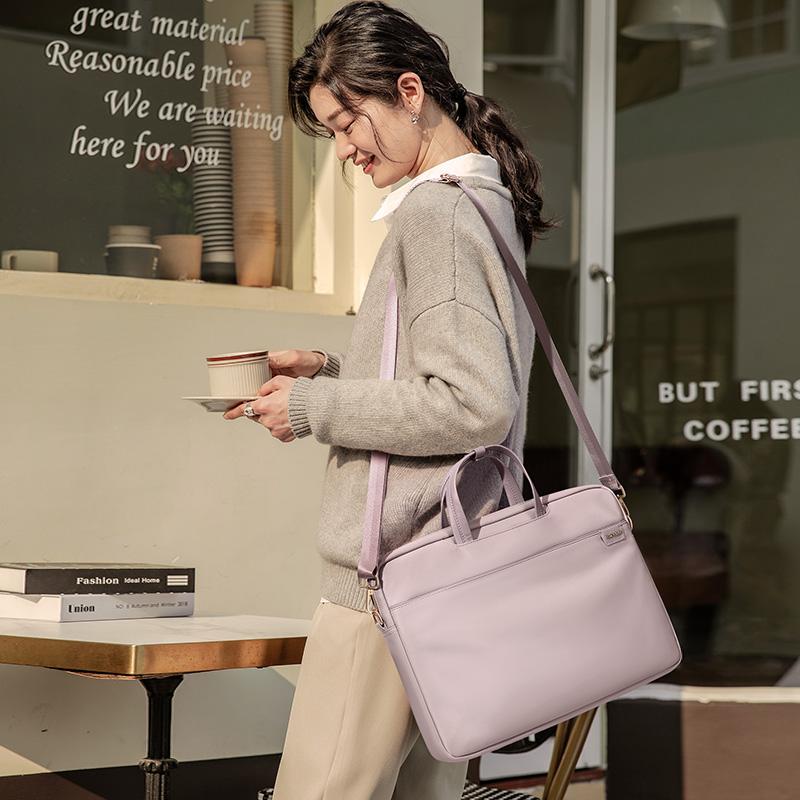 New GOLF Fabric Portable Briefcase Laptop Bag Regular Women's Multicolor GAL22780+GAL23780