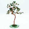 Green Aventurine Crystal Tree 100 Gemstones Agate Base