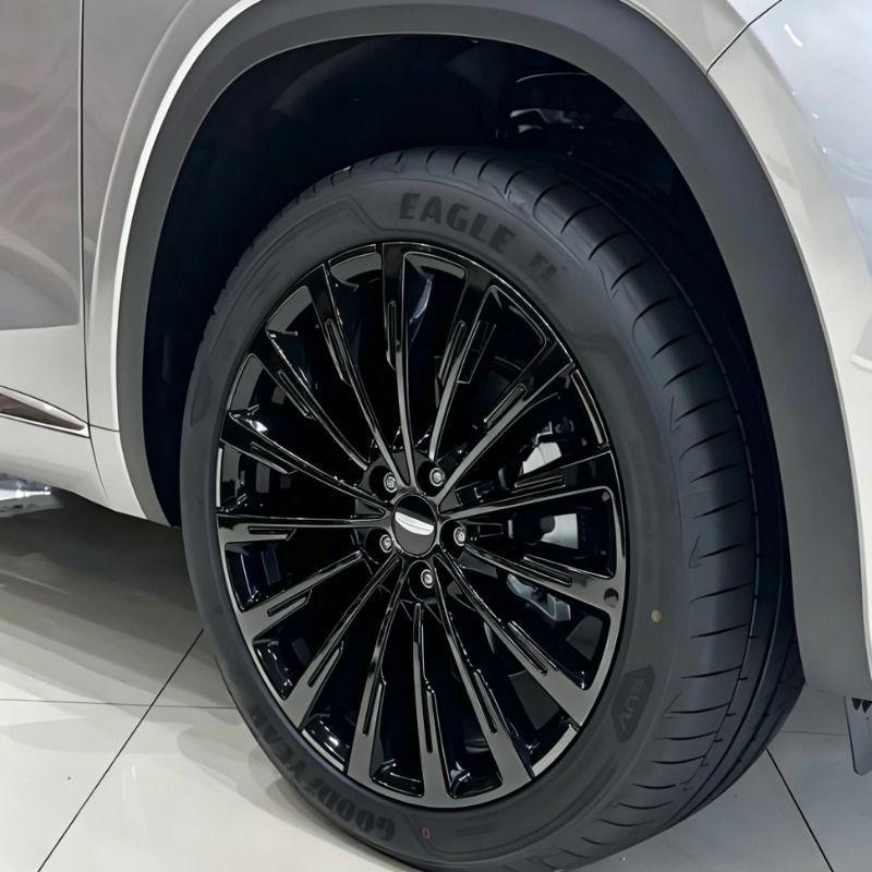Geely Xingyue L Wheel Hub Cap: Blackened ABS Scratch-Resistant Protective Cover