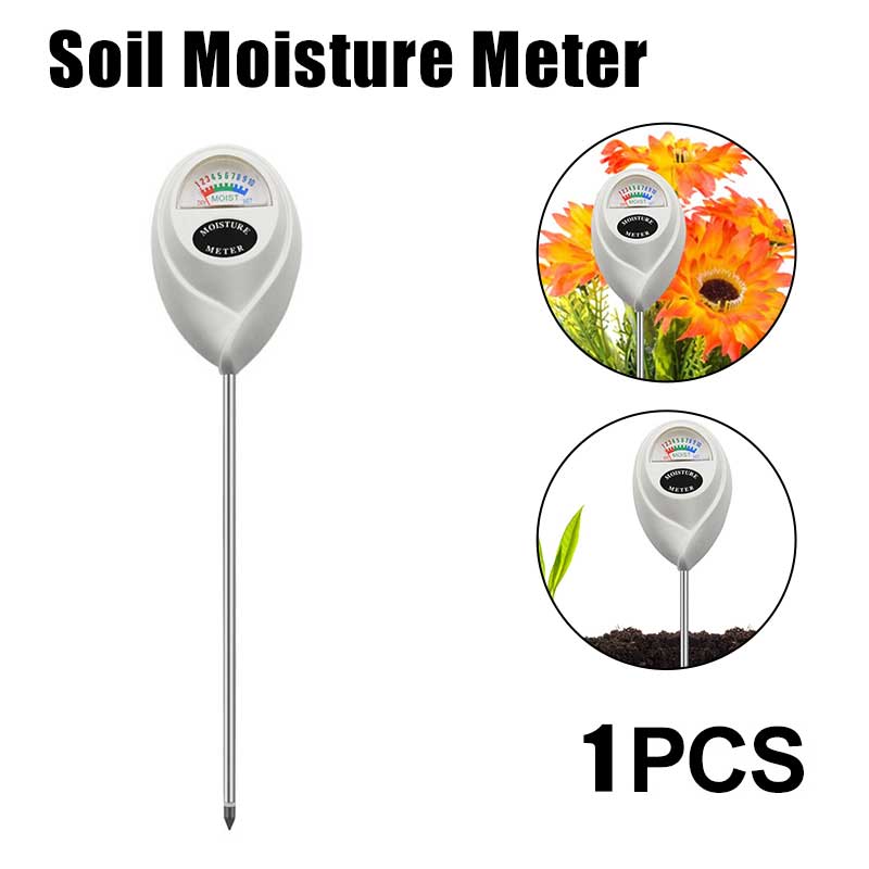 Soil Moisture Sensor Meter Detector Metal Probe Gardening Plant Flower Water Analyzer Test Instrument Hygrometer Tool