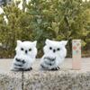 Furry Bird Garden Decor Photo Prop Owl Plush Toys Artificial Owl Owl Ornament Lifelike Animal Owl