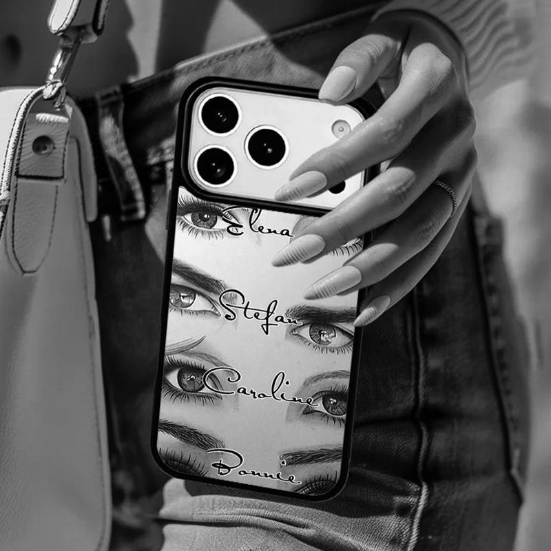 The Vampire Diaries TV Show Phone Case For iPhone 17 Air 14 15 13 12 Max Cover For Apple 16e 11 Pro Max Plus Coque