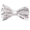 Nœud Papillon à Sequins Cravate de Scène Pour Homme Femme Mode Danse d'Équipe Nœud à Sequins Coloré Fête Brillant Sequins Nœud Papillon