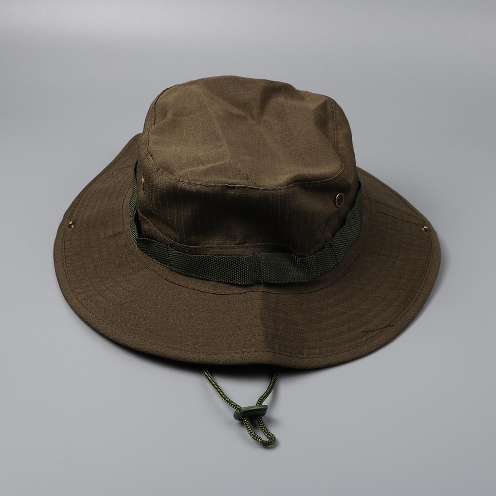 Men Camouflage Hat Tactical US Bucket Hats Panama Summer Cap Hunting Hiking Outdoor Camo Sun Caps